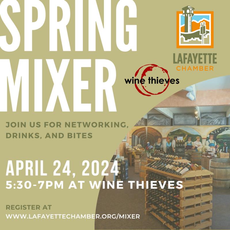 Lafayette Chamber Mixer at Wine Thieves