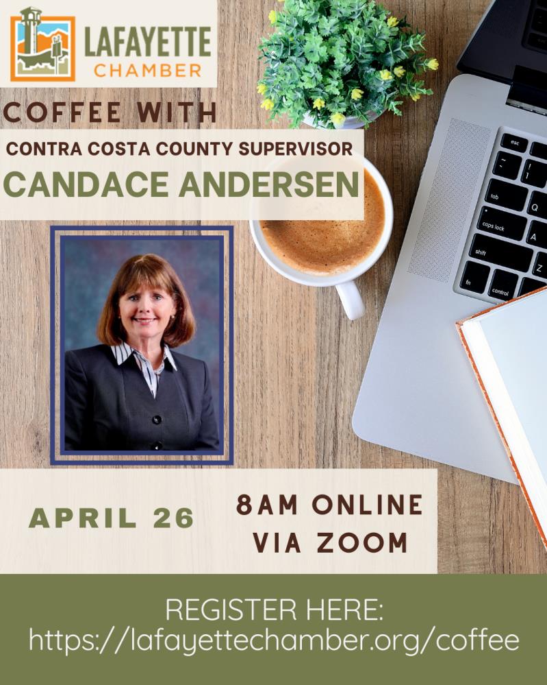 "Coffee" with CCC Supervisor Candace Andersen
