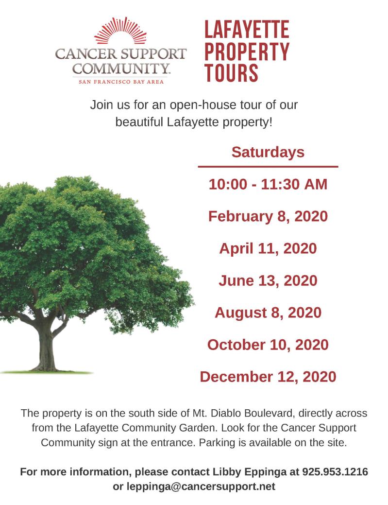 Cancer Support Community: Lafayette Property Tours