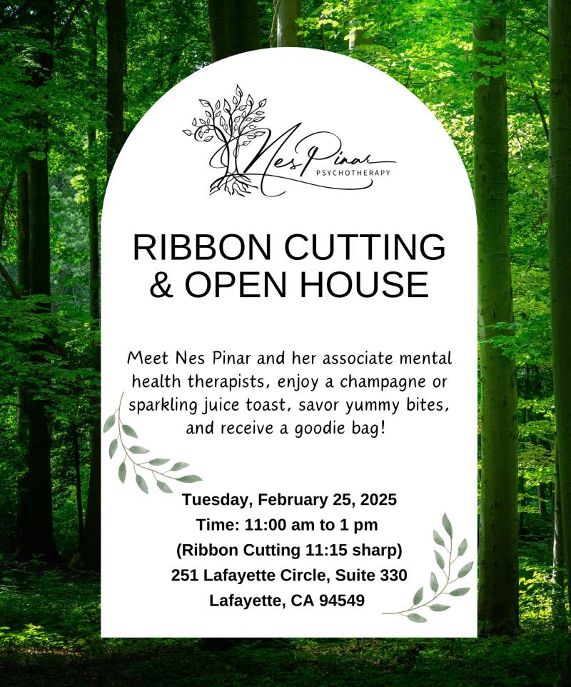 Ribbon Cutting at Nes Pinar Psychotherapy