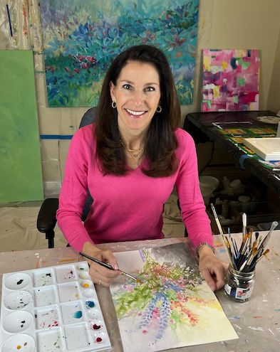 Introductory Floral Watercolor Class with Pam Drake