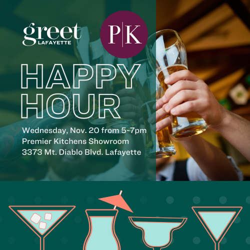 Greet + Premier Kitchens Happy Hour