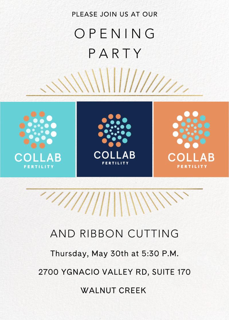Ribbon Cutting at Collab Fertility