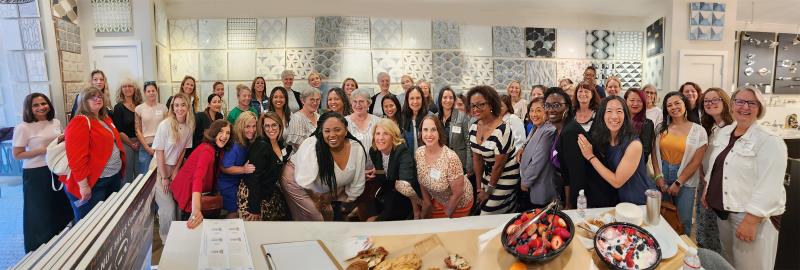 Lafayette Business Women at the Lafayette Library