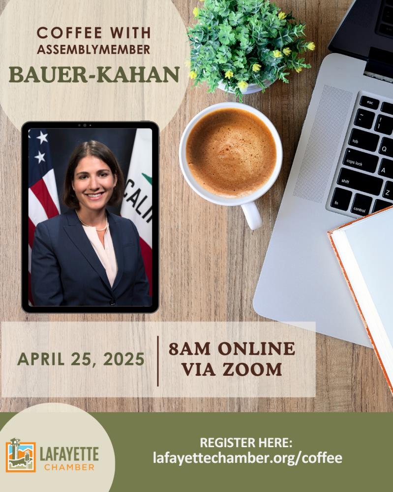 “Coffee” with Assemblymember Bauer-Kahan