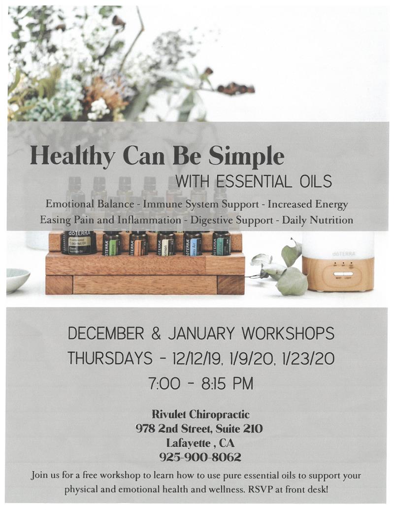 Healthy Can Be Simple with Essential Oils