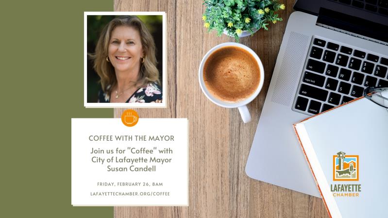 "Coffee" with the City of Lafayette Mayor Susan Candell