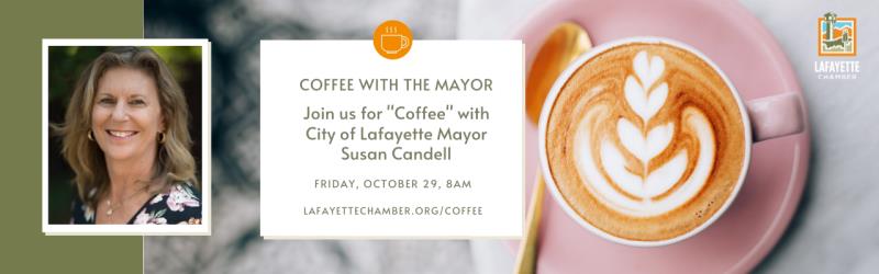 "Coffee" with the City of Lafayette Mayor Susan Candell