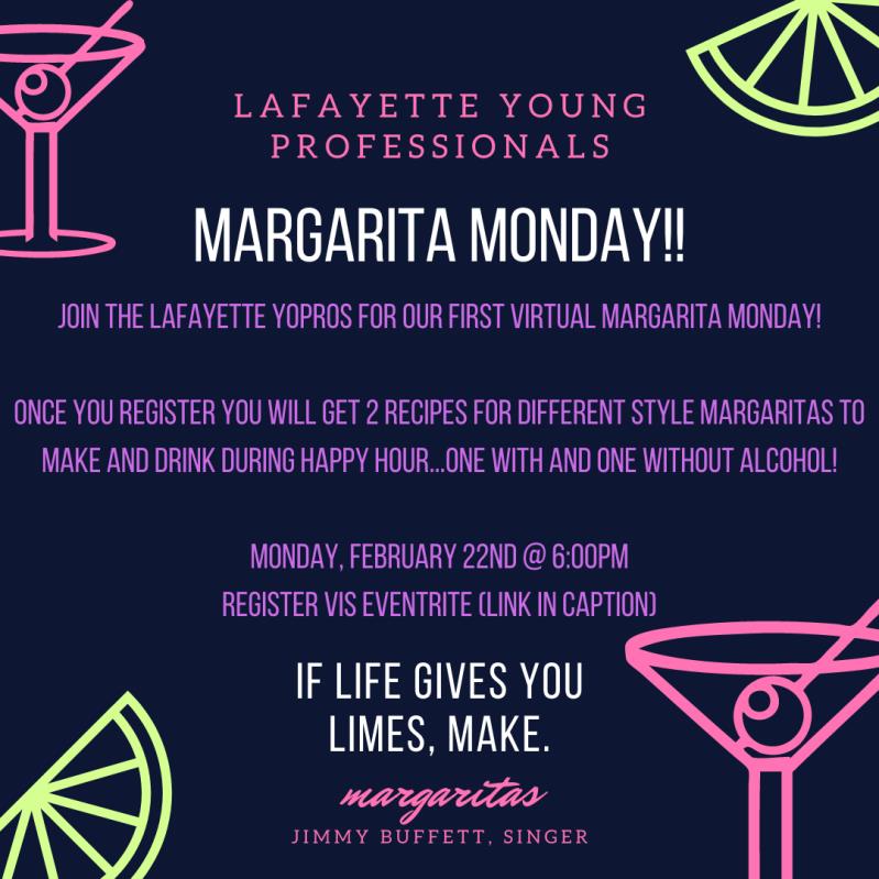 Lafayette Young Professionals - Margarita Monday