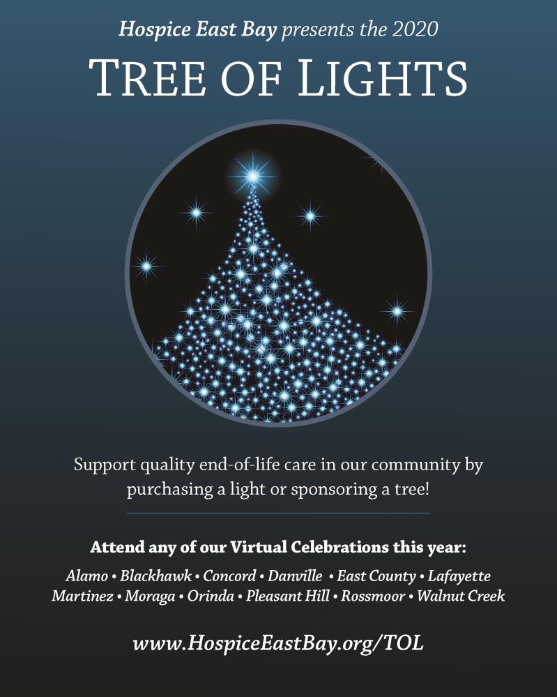 Hospice East Bay Tree of Lights