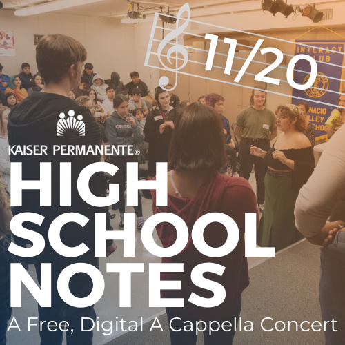 High School Notes Digital A Cappella Concert