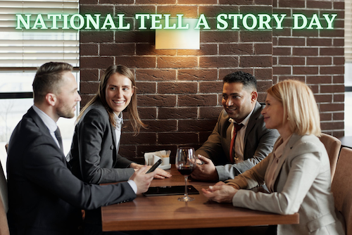 National Tell a Story Day - A Year of Zoom