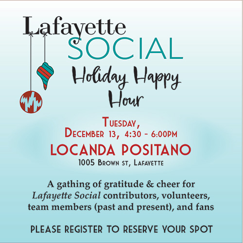 Lafayette Social Holiday Happy Hour