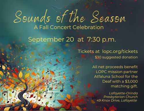 Sounds of the Season: A Fall Concert Celebration