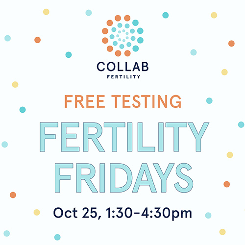 Fertility Fridays - Complimentary AMH level testing