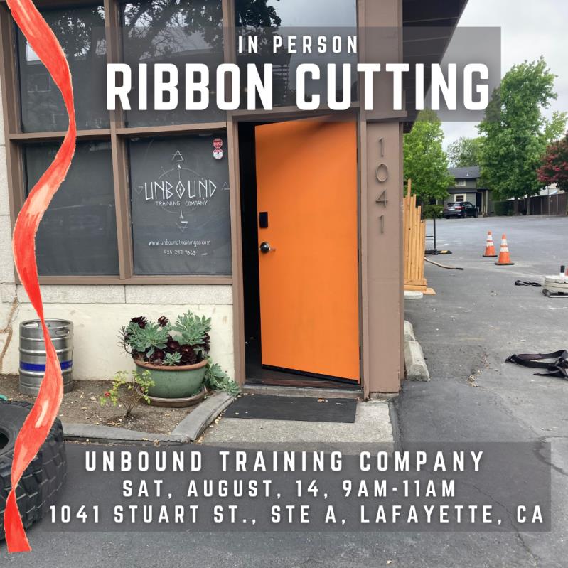 Ribbon Cutting at Unbound Training Company