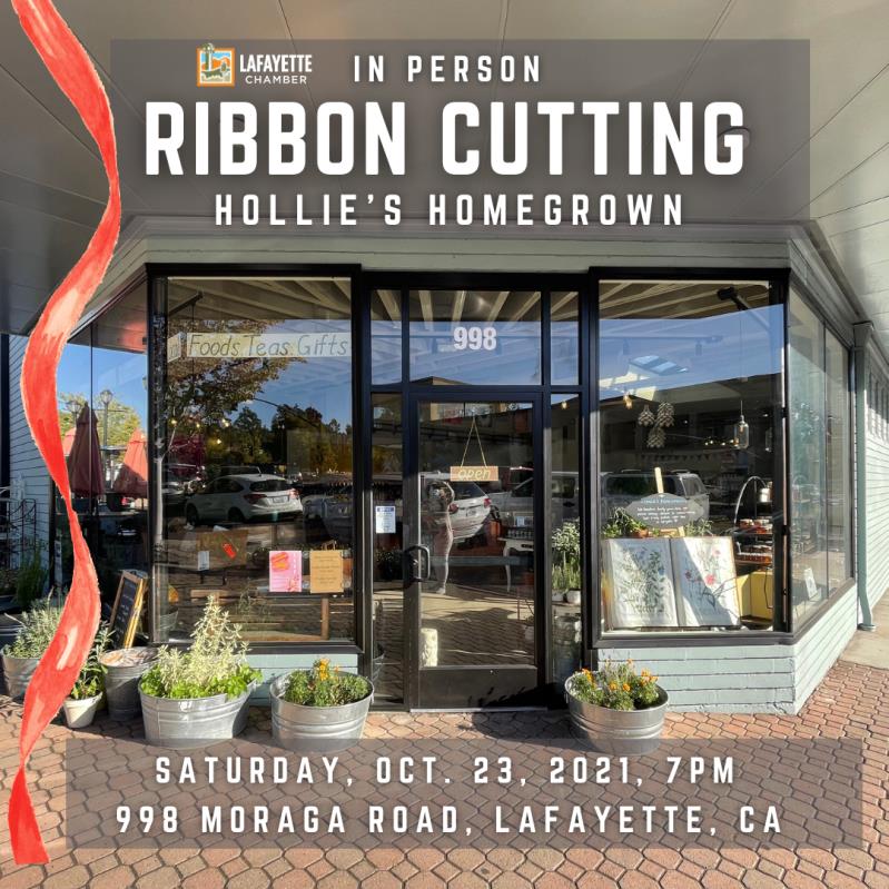 Ribbon Cutting at Hollie's Homegrown