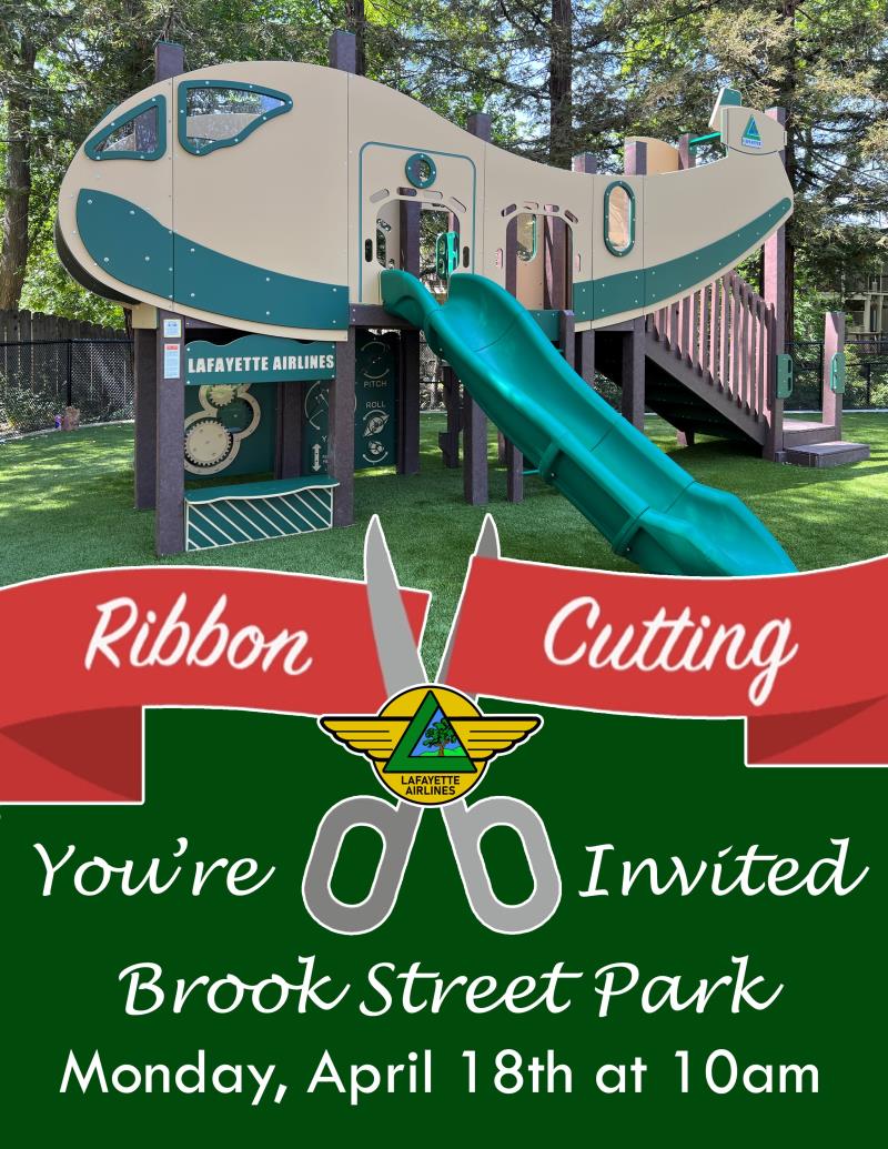 Brook Street Park Ribbon Cutting