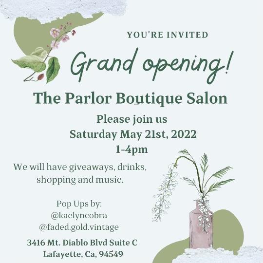 Ribbon Cutting at The Parlor Boutique Salon
