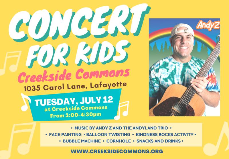 Concert for Kids @ Creekside Commons