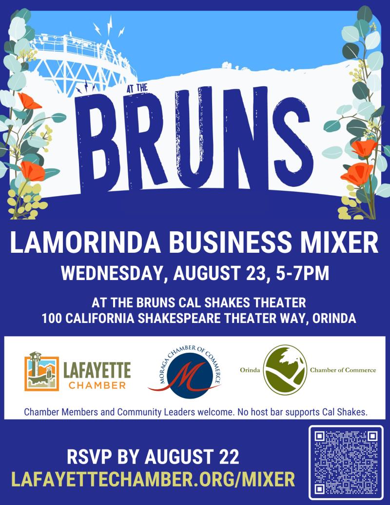 Lamorinda Business Mixer At The Bruns Cal Shakes Theater