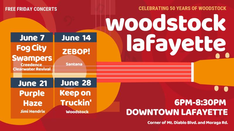 Woodstock Lafayette - Rock the Plaza Concert Series